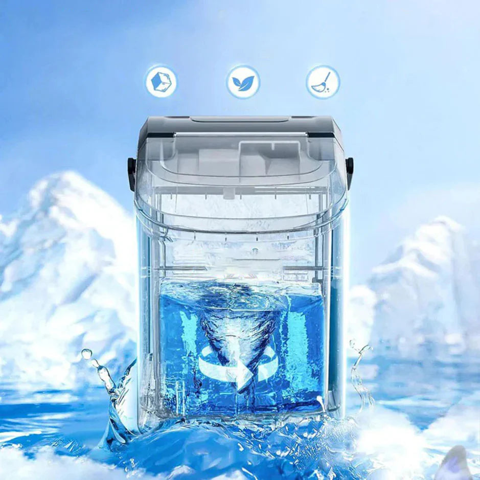 Electactic Portable Nugget Ice Maker 34lbs/24H