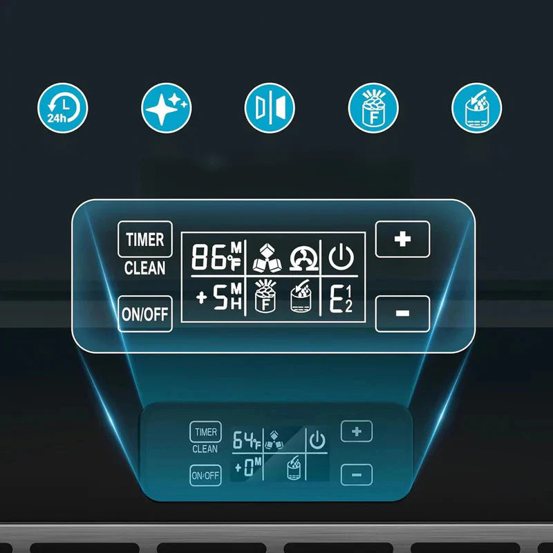 Electactic Commercial Cube Ice Maker 80lbs/24H