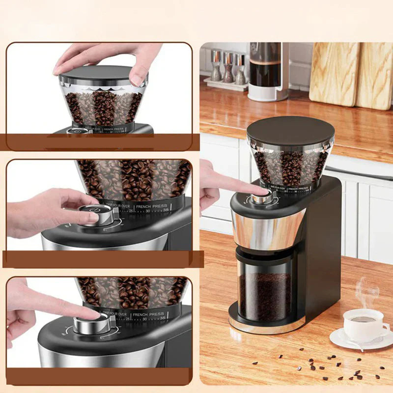 Electactic Conical Burr Coffee Grinder