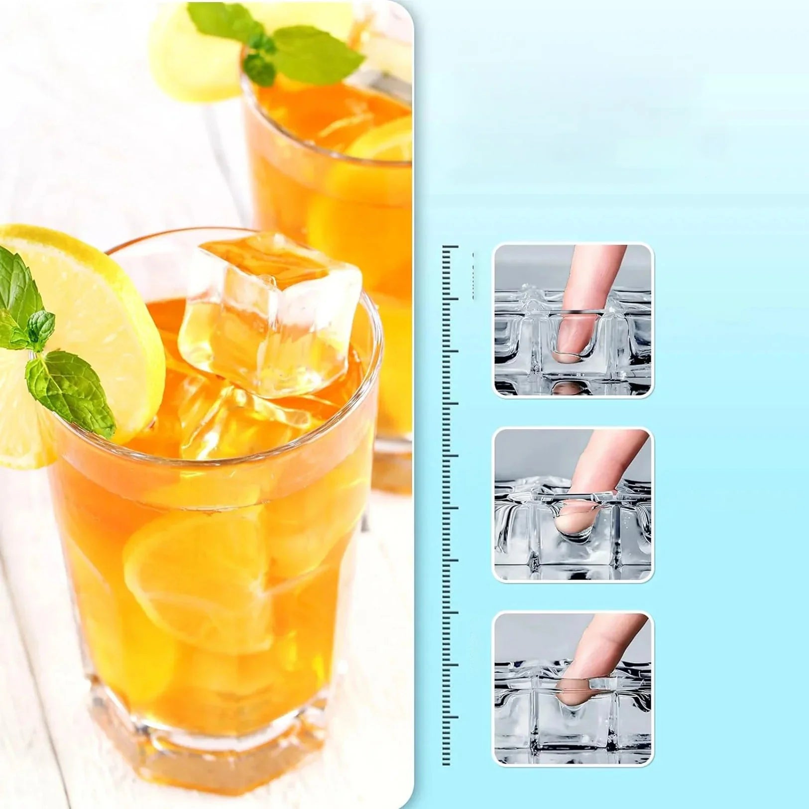 Electactic Cube Ice Maker 30LBS/24H