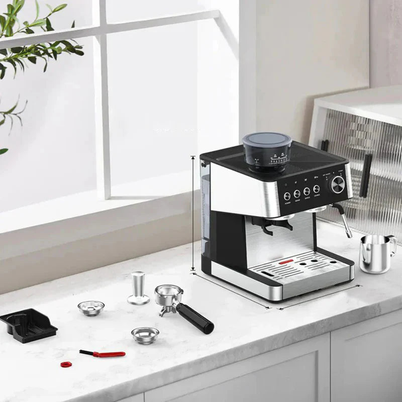 Electactic Espresso Maker  20 Bar with Grinder