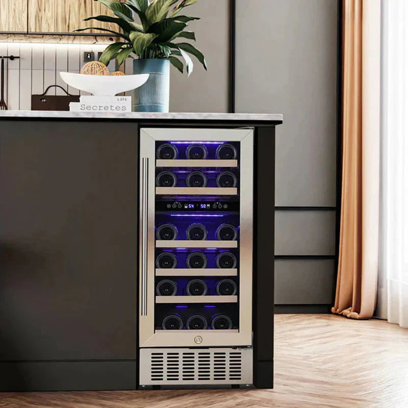 Electactic Beverage Refrigerator Wine Cooler 3 Cu.Ft
