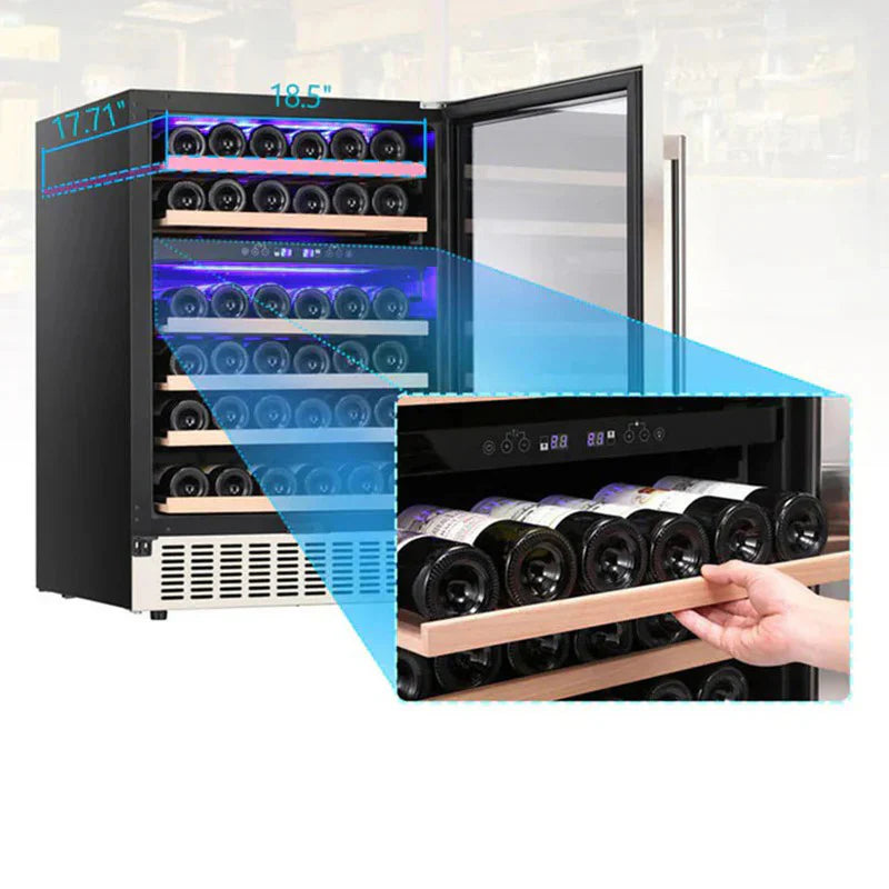 Electactic Beverage Refrigerator Cooler 5.3 Cu.Ft