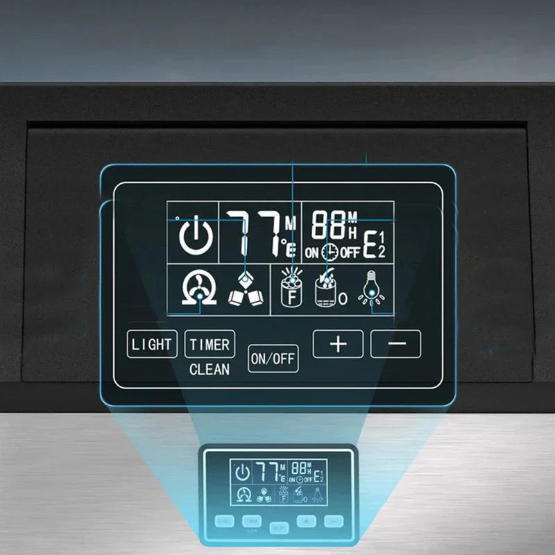 Electactic Commercial Crescent Ice Maker 120lbs/24H