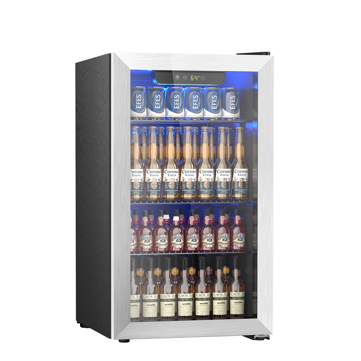 Electactic Classic Beverage Refrigerator Cooler 3.2 Cu.Ft