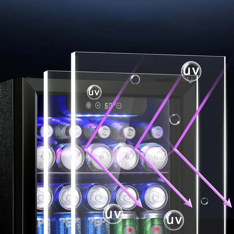 Electactic Beverage Refrigerator Cooler 1.3 Cu.Ft