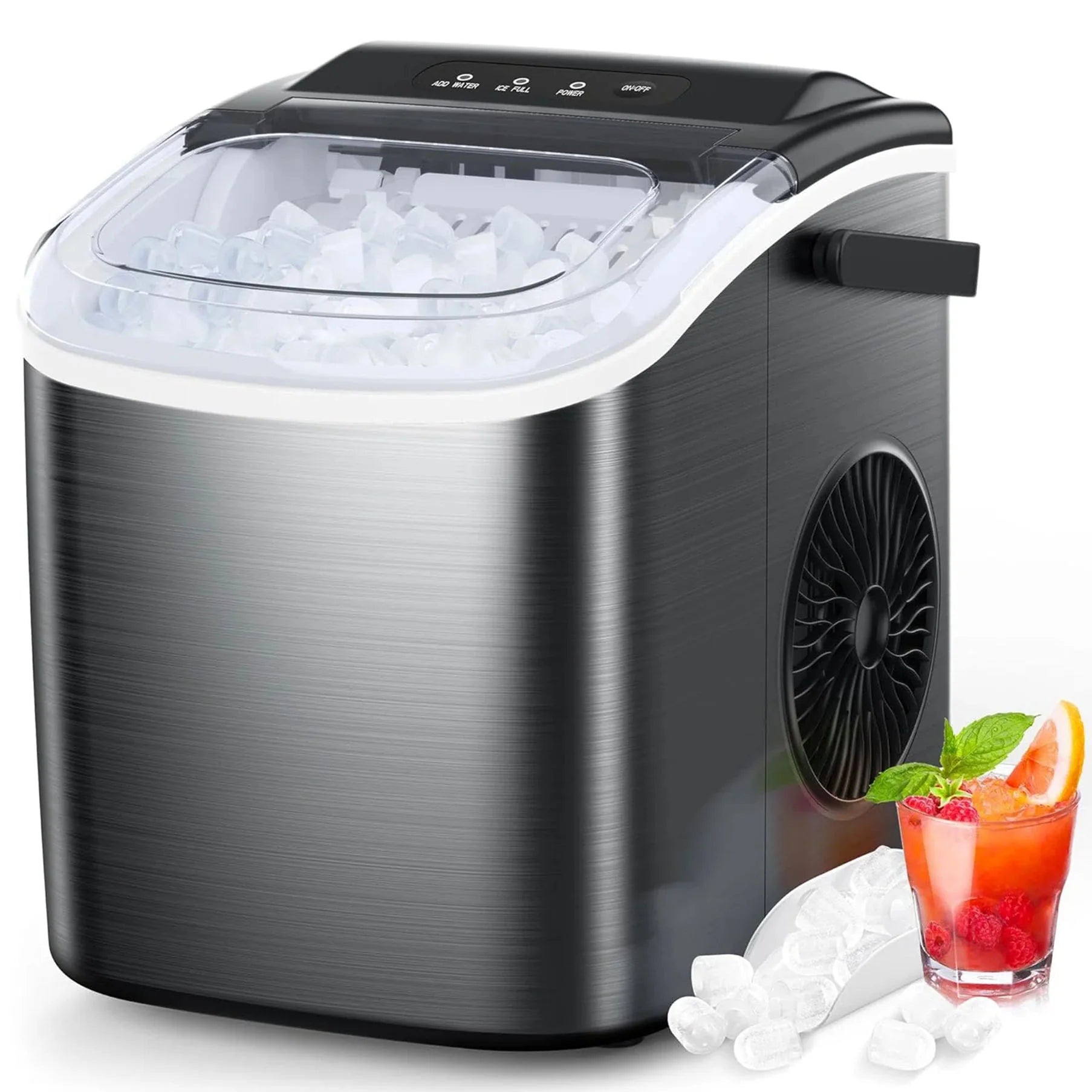 Electactic Bullet Ice Maker 26.5Lbs/24Hrs