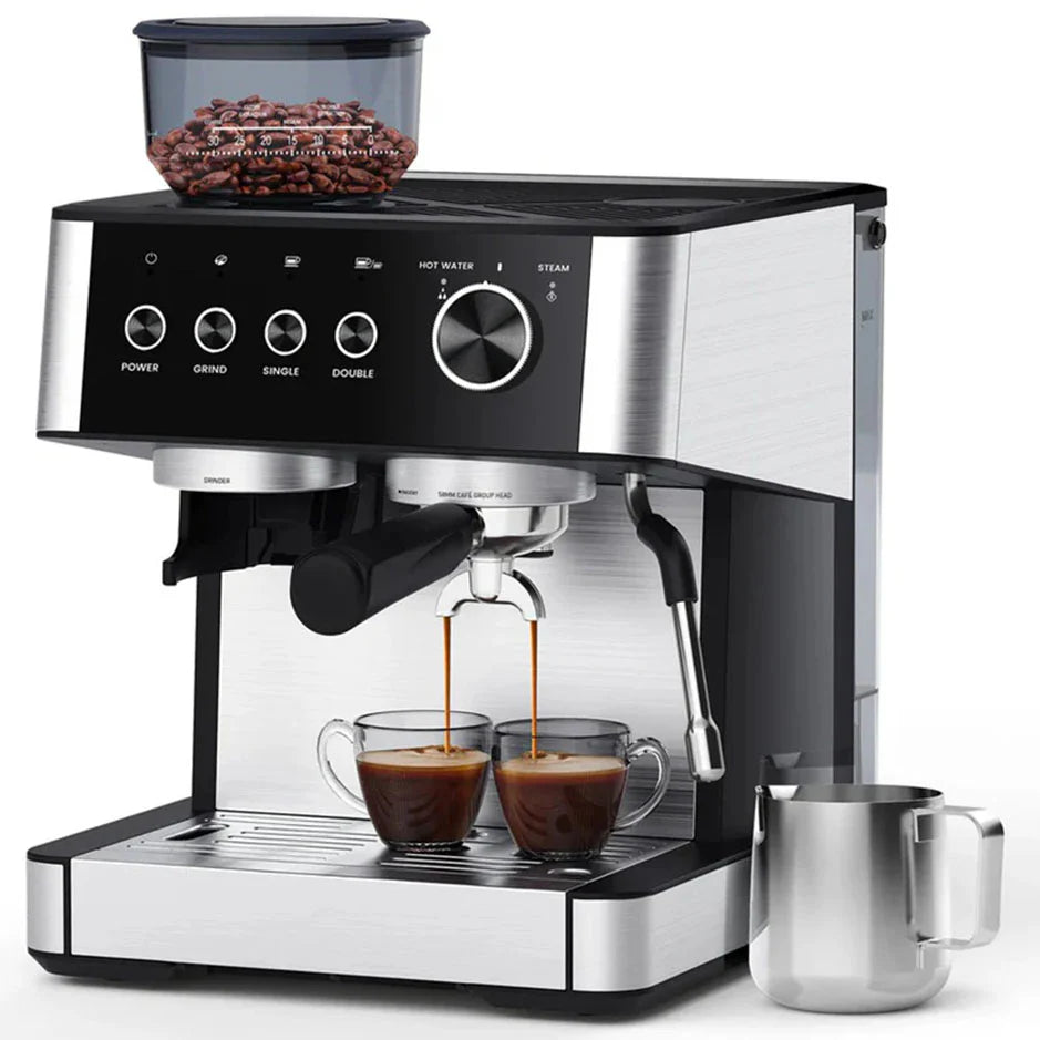Electactic Espresso Maker  20 Bar with Grinder