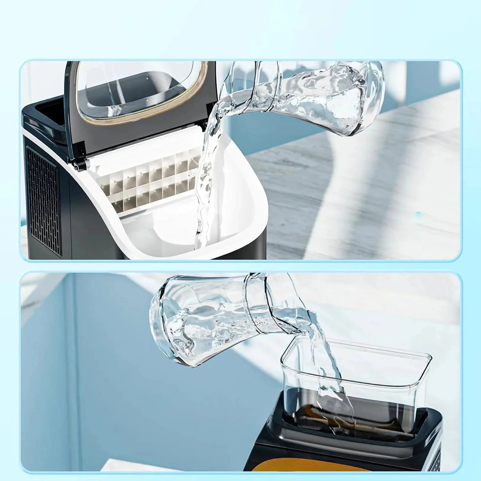 Electactic Cube Ice Maker 30LBS/24H