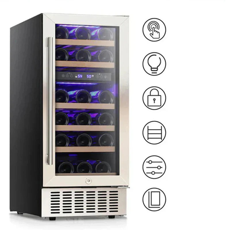 Electactic Beverage Refrigerator Wine Cooler 3 Cu.Ft