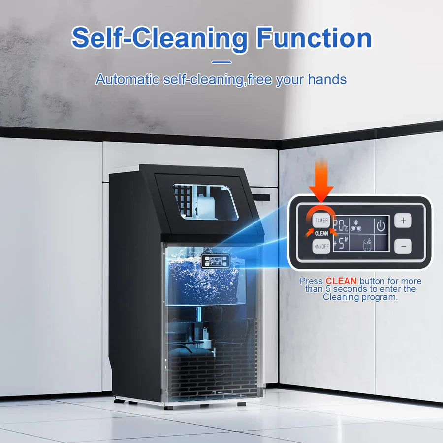 Electactic Commercial Ice Maker 100/200/265lbs/24H