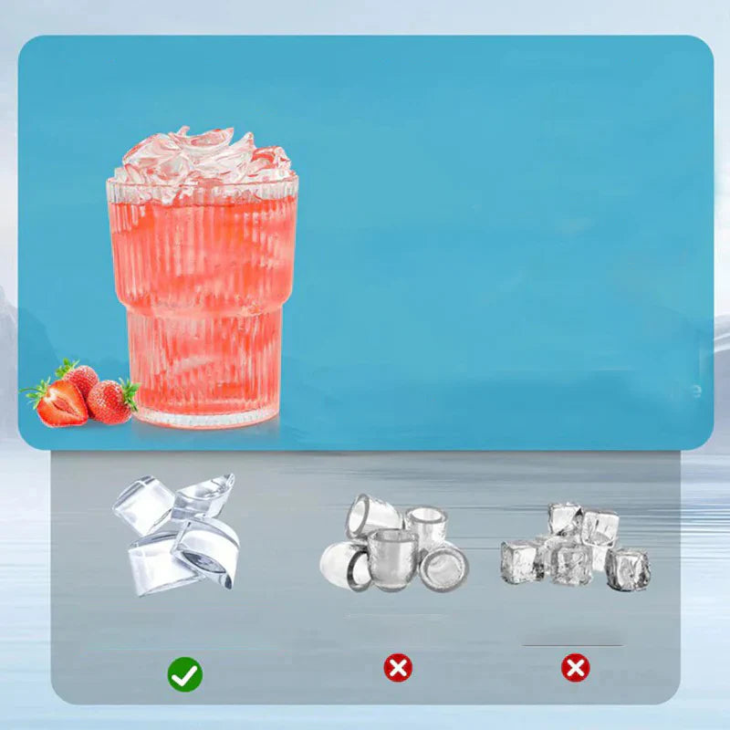 Electactic Commercial Crescent Ice Maker 120lbs/24H