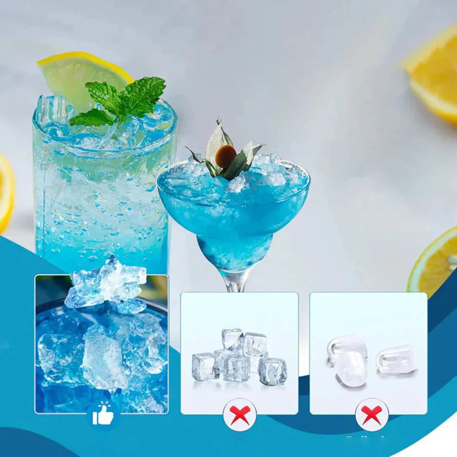 Electactic Portable Nugget Ice Maker 34lbs/24H