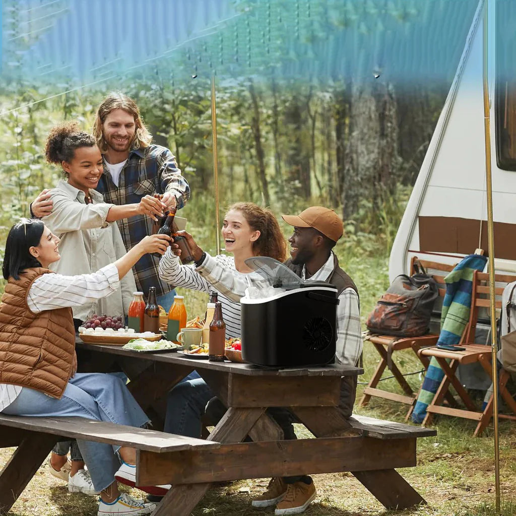 Electactic Portable Bullet Ice Maker 26 lbs/24H