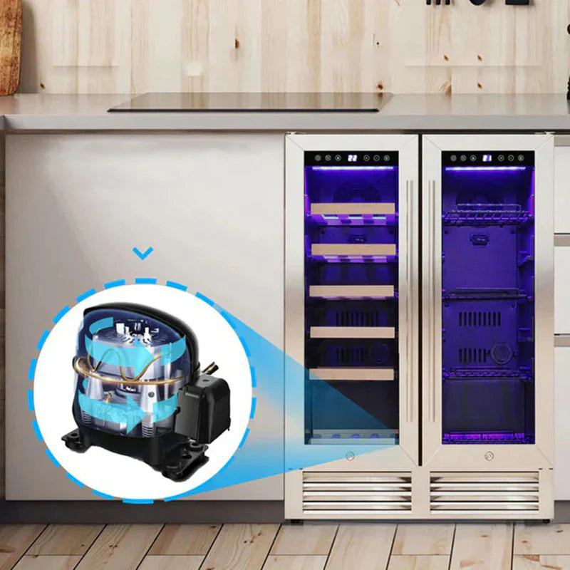 Electactic Beverage Refrigerator Cooler 5.1 Cu.Ft