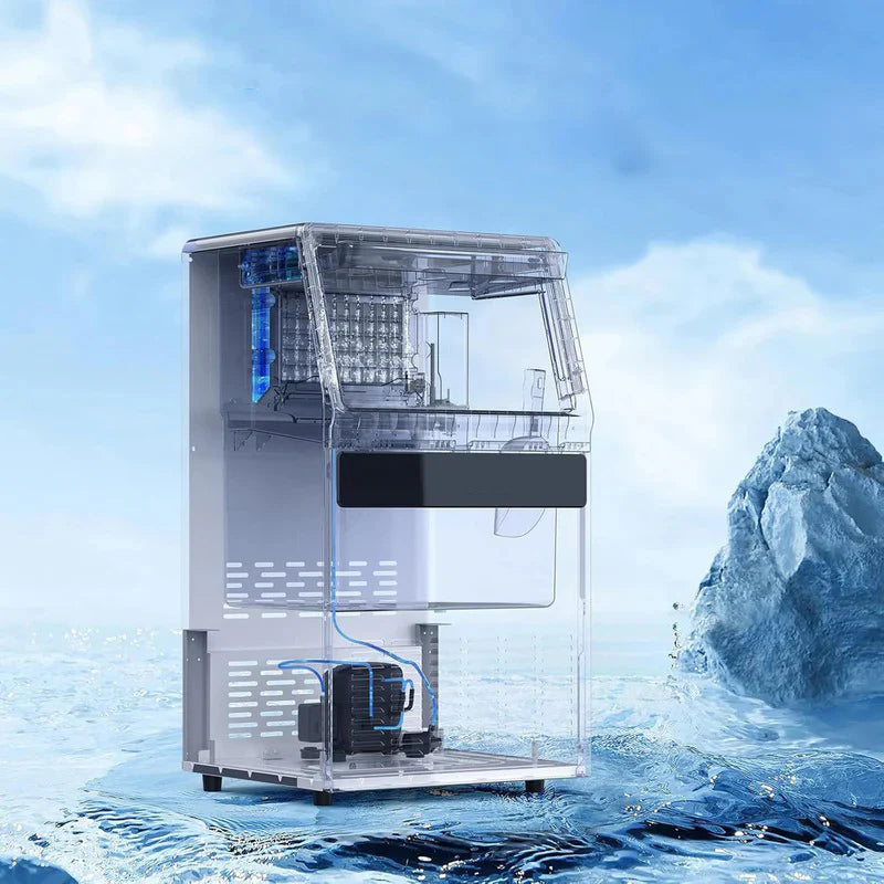 Electactic Commercial Cube Ice Maker 100lbs/24H