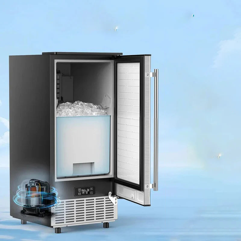 Electactic Commercial Cube Ice Maker 80lbs/24H
