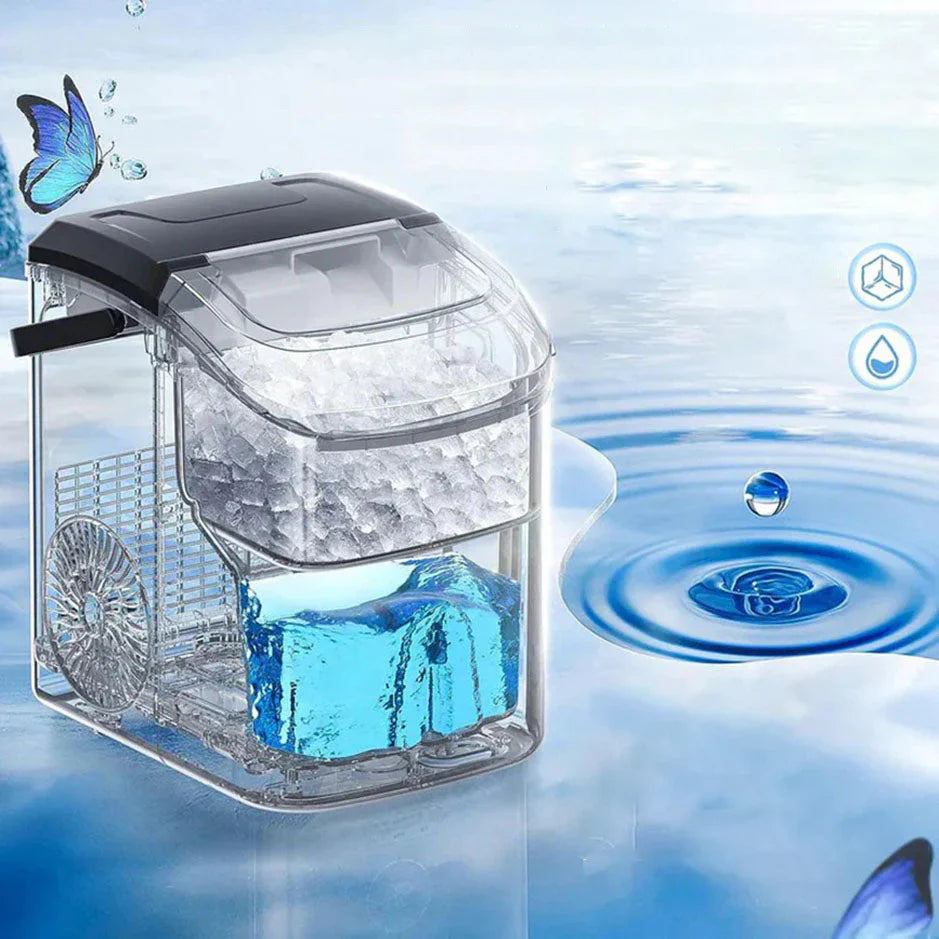 Electactic Portable Nugget Ice Maker 34lbs/24H