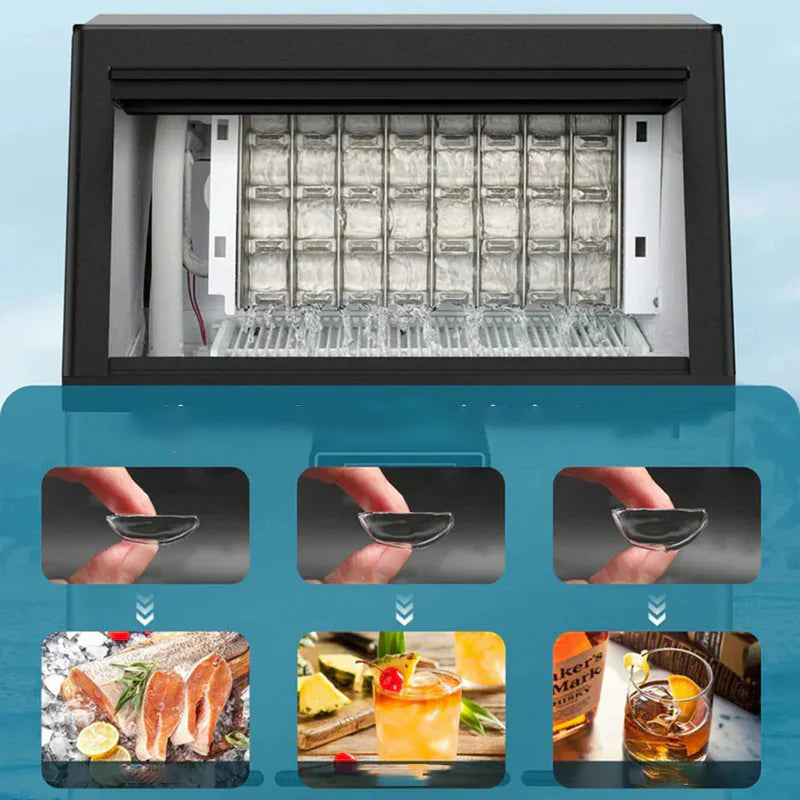 Electactic Commercial Crescent Ice Maker 120lbs/24H